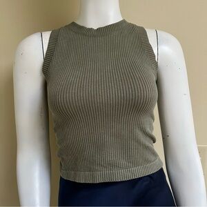 Aura Ribbed Sleeveless Top